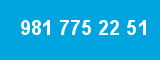 981 775 22 51 981 775 22 51